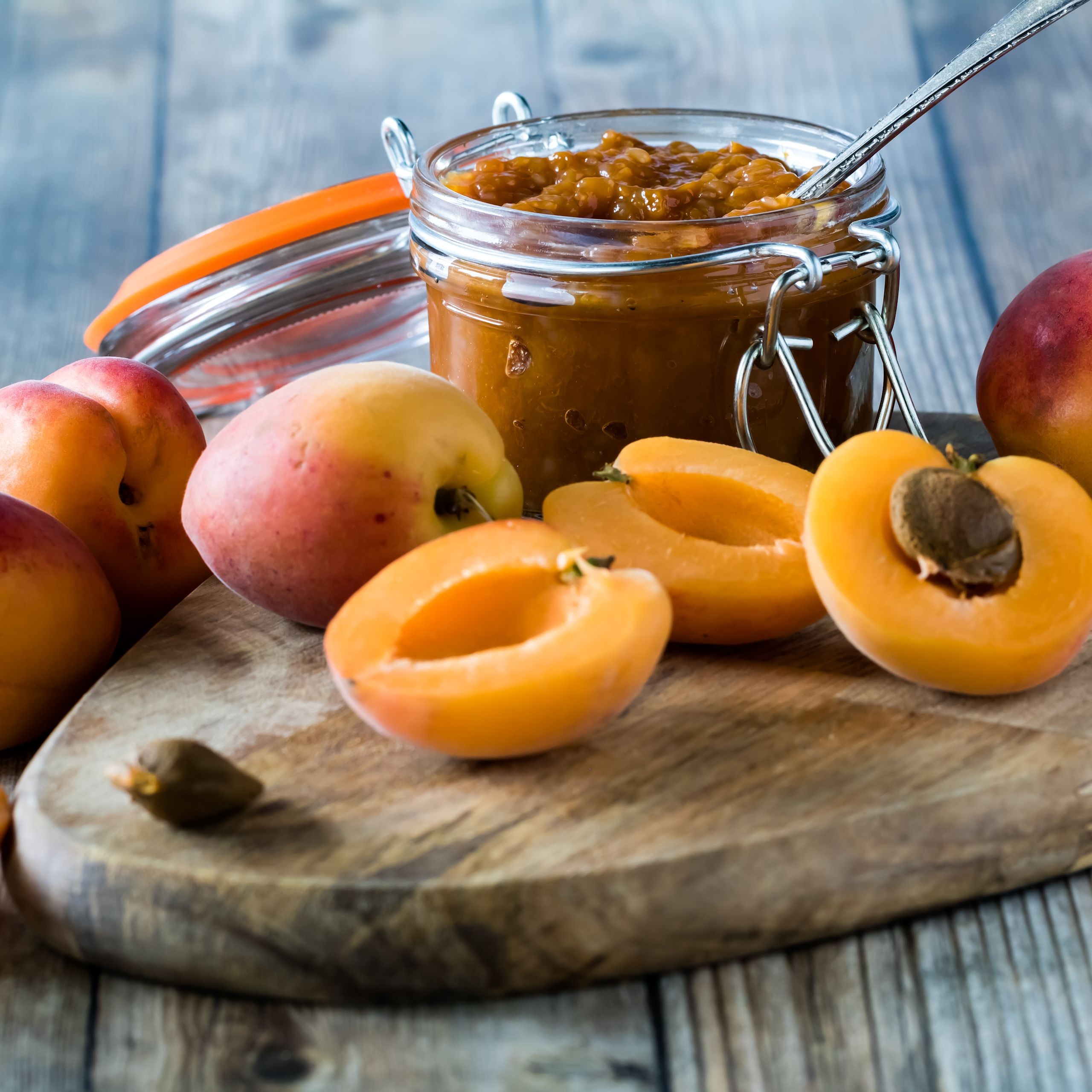 Chutney d’abricot au crémeux d’abricots Romand’iz